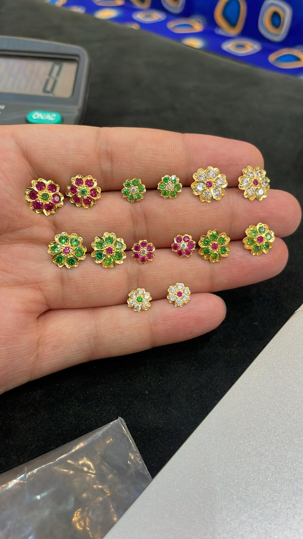 Colour Changeable Earring Set