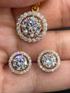 Diamond Cutwork Pendant