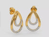 Elegant Teardrop Diamond Earrings 💎✨